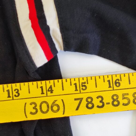 Old Time Hockey Senators long sleeve T-shirt black youth boys size S - Picture 6 of 7